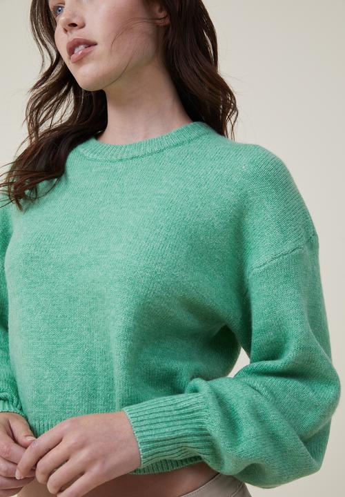 Cotton On - Blondie crew pullover - fern green