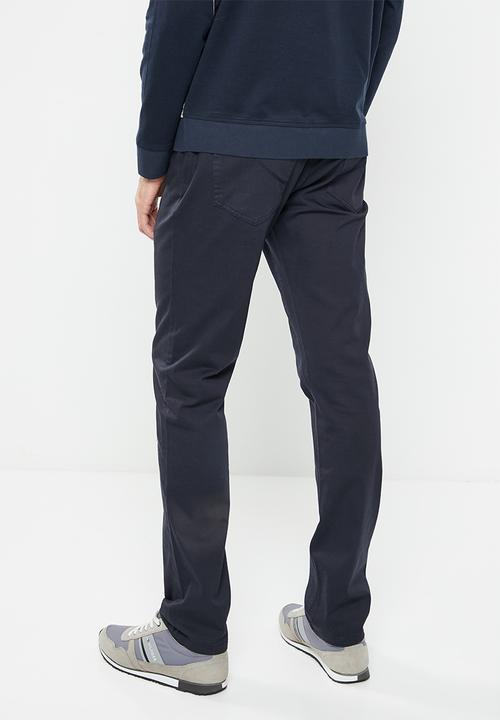 Jonathan D - Victor cotton trousers - navy 