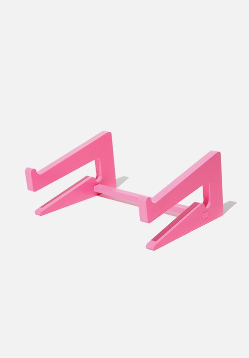 Typo - Collapsible Laptop Stand - Sizzle Pink