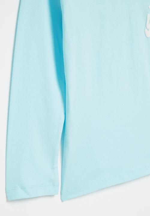 Superbalist - Girls graphic tee - light blue 1