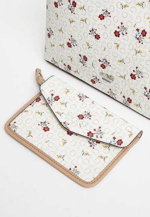 GUESS - Merrick carryall - white