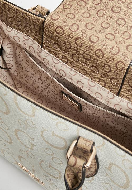 GUESS - Oak park small carryall - white 