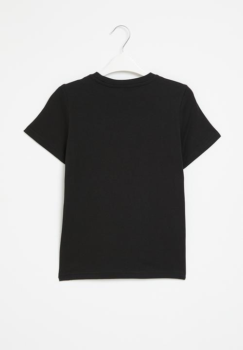 PUMA - Ess+puma mates tee - puma black