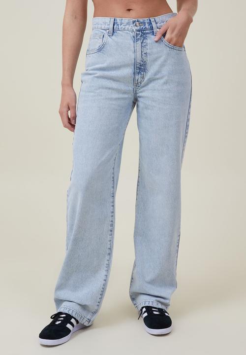 Cotton On - Loose Straight Jean - Palm Blue