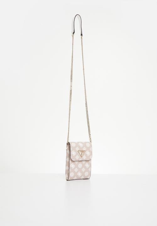GUESS - Noelle flap chit chat - rosewood logo