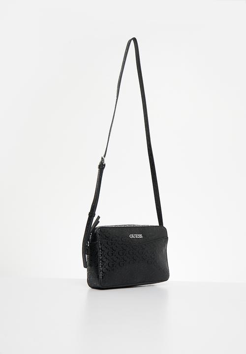 GUESS - Mcclain mini camera crossbody - black