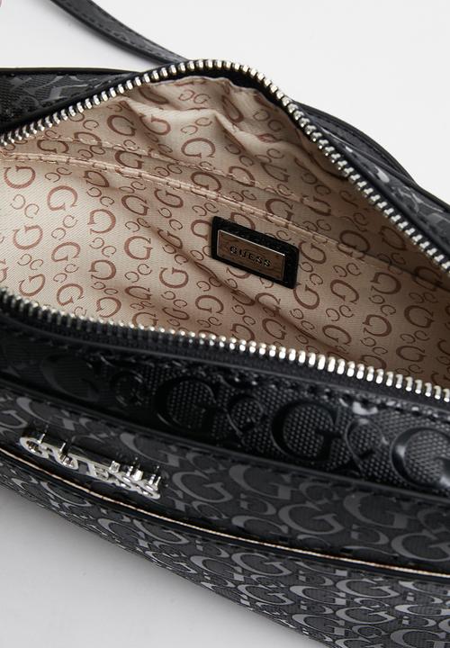 GUESS - Mcclain mini camera crossbody - black