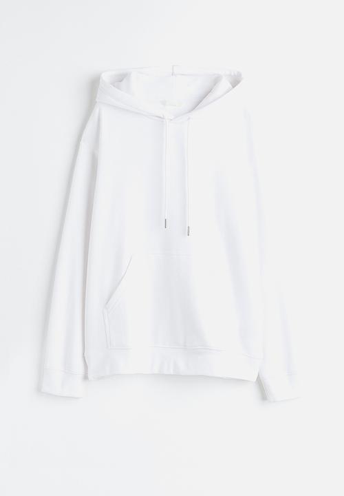 H&M - Hooded top - white