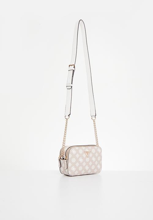 GUESS - Noelle crossbody camera - rosewood logo
