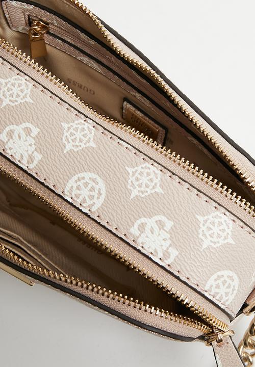 GUESS - Noelle crossbody camera - rosewood logo