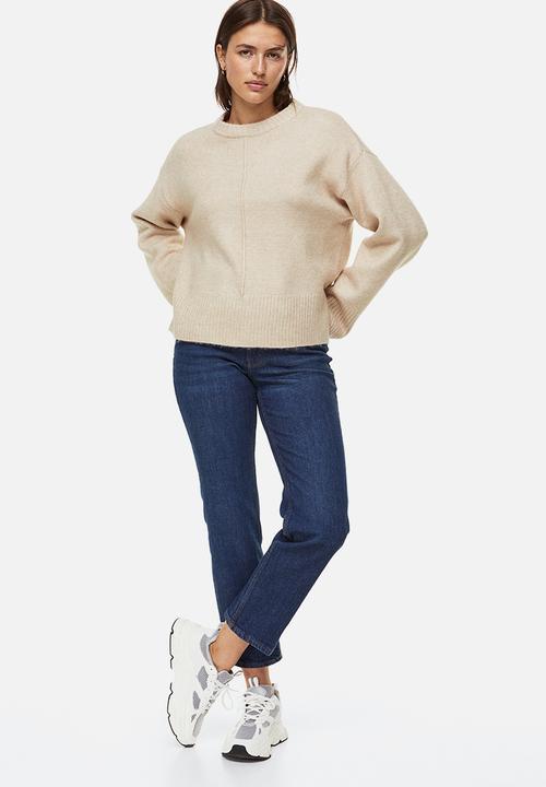 H&M - Fine-knit jumper - light beige