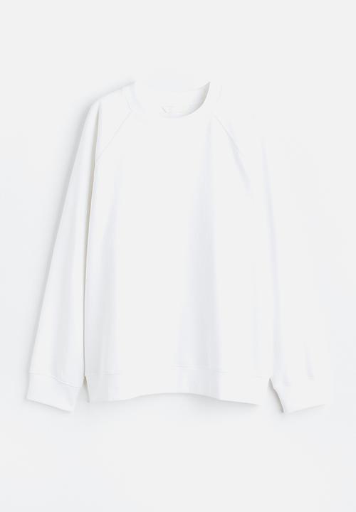 H&M - Sweatshirt - white