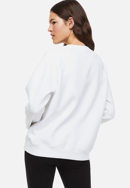 H&M - Sweatshirt - white