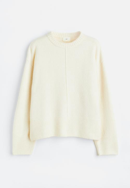 H&M - Fine-knit jumper - cream