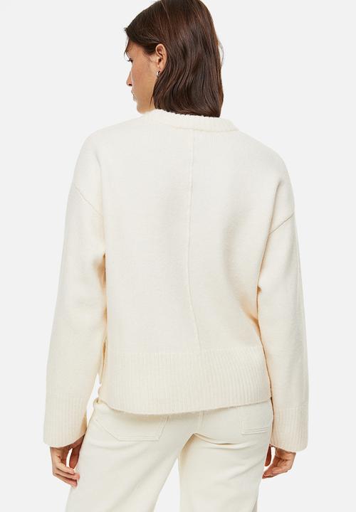 H&M - Fine-knit jumper - cream