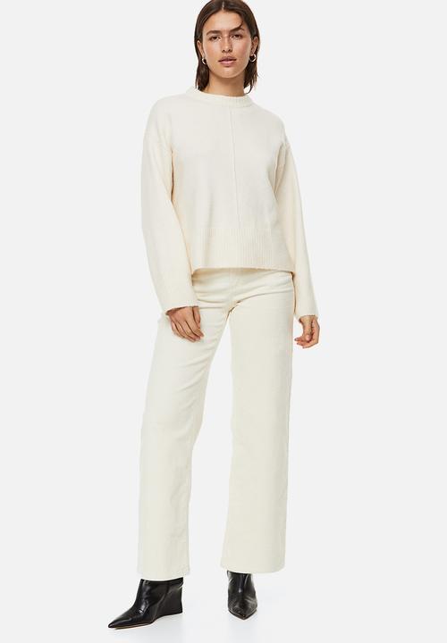 H&M - Fine-knit jumper - cream