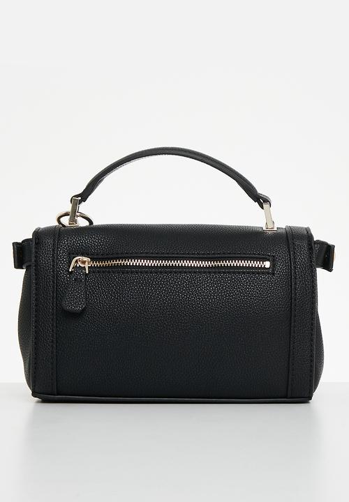 GUESS - Angy top handle flap - black