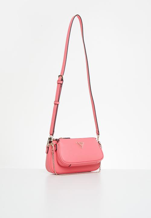 GUESS - Noelle dbl pouch crossbody - magenta