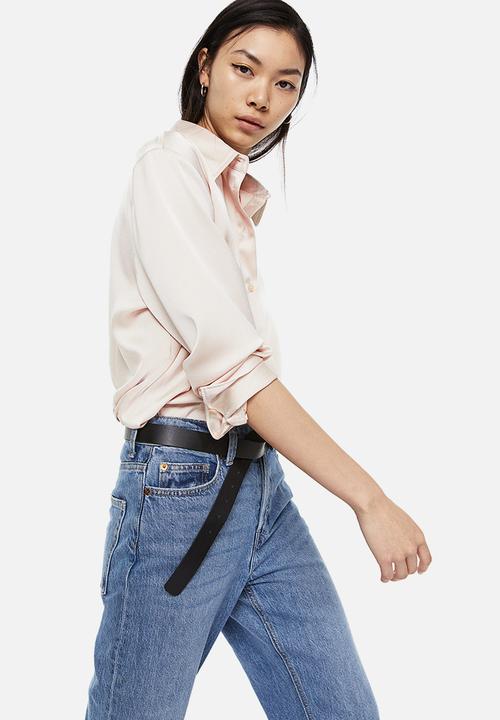 H&M - Fitted shirt - light beige