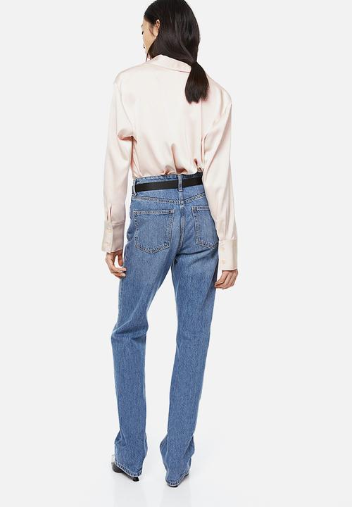 H&M - Fitted shirt - light beige
