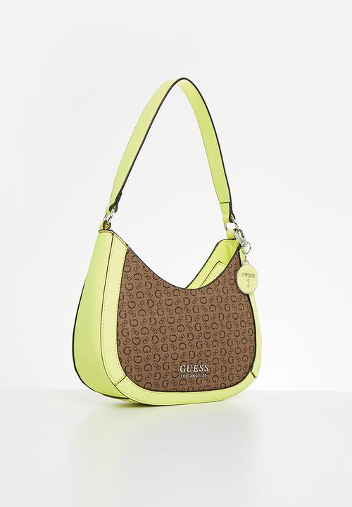 GUESS - Adilyn crossbody top zip - cocoa