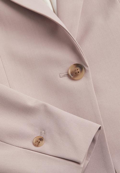 H&M - Fitted jacket - powder pink