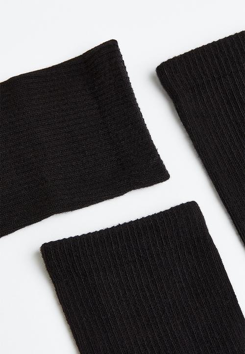 H&M - 5-pack socks - black