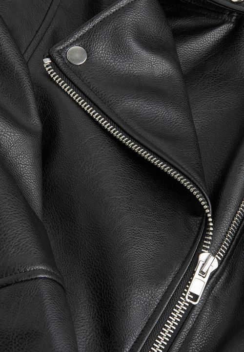 H&M - Biker jacket - black