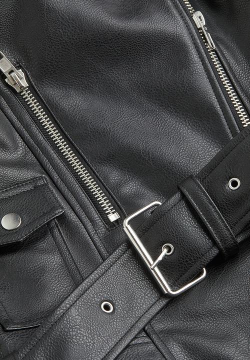 H&M - Biker jacket - black