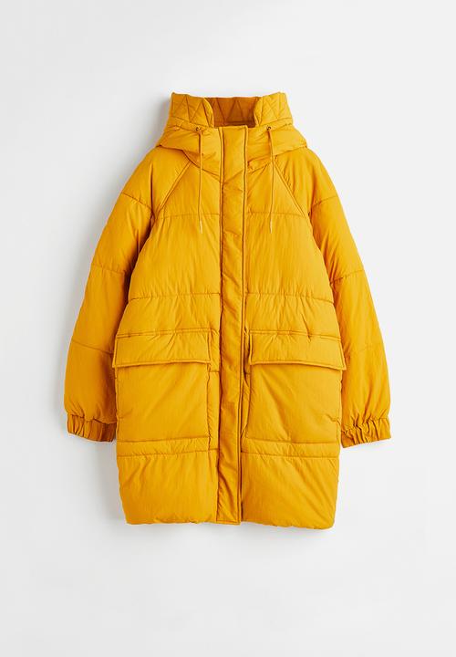 H&M - Puffer coat - yellow