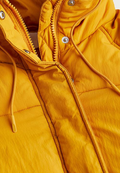 H&M - Puffer coat - yellow