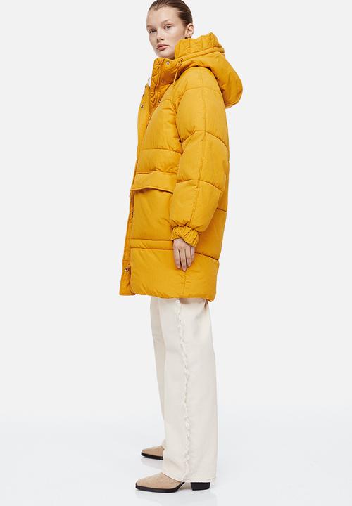 H&M - Puffer coat - yellow
