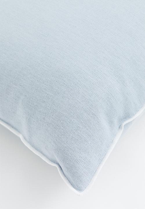H&M - Linen-blend cushion cover - light blue