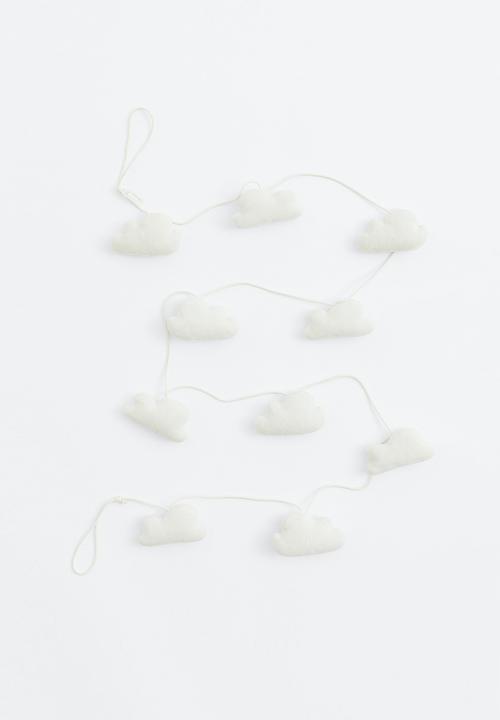 H&M - Cloud garland - natural white
