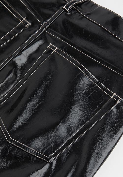 H&M - Straight trousers - black