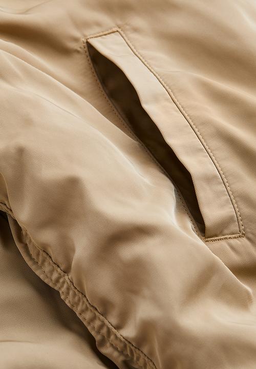 H&M - Oversized bomber jacket - beige