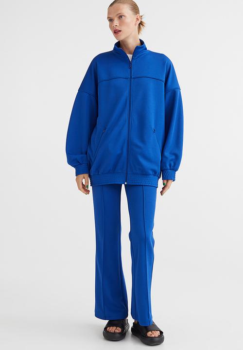 H&M - Track jacket - bright blue