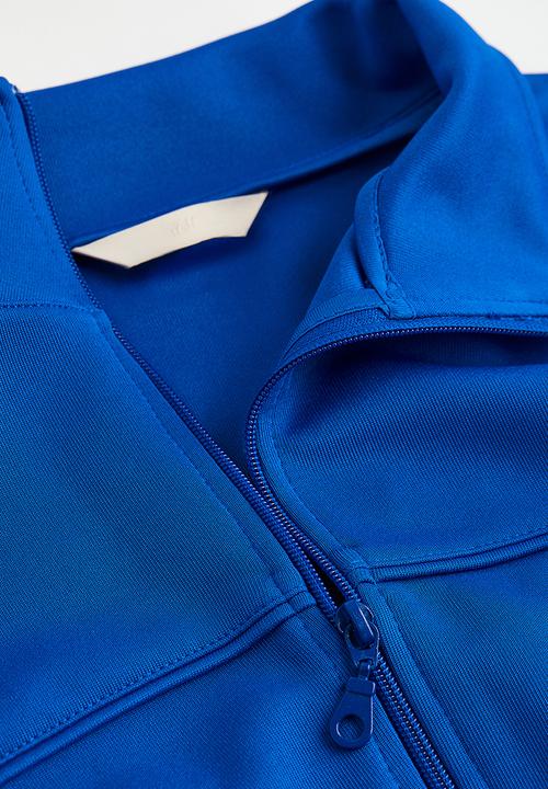 H&M - Track jacket - bright blue