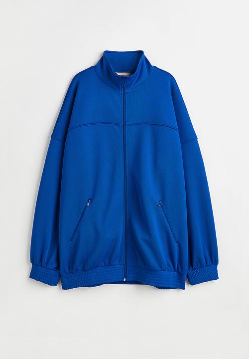 H&M - Track jacket - bright blue