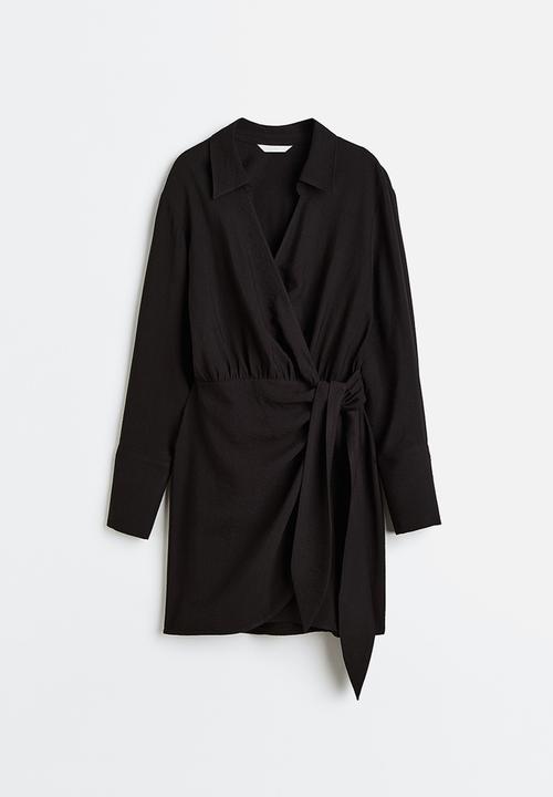 H&M - Wrap dress - black