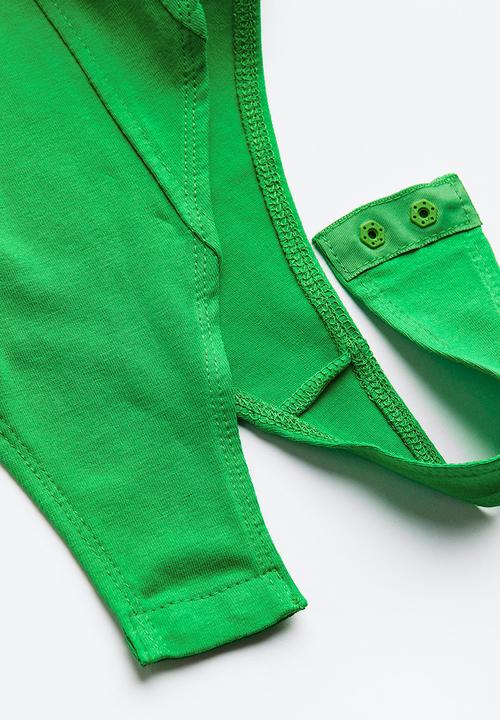 H&M - Long-sleeved body - bright green