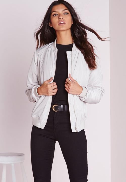 Missguided - Soft Touch Bomber Jacket
