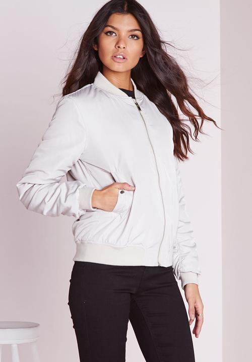 Missguided - Soft Touch Bomber Jacket