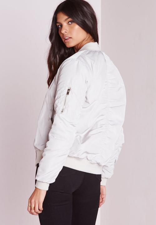 Missguided - Soft Touch Bomber Jacket