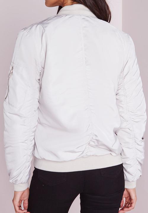 Missguided - Soft Touch Bomber Jacket