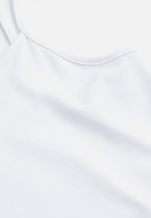 H&M - Strappy top - white