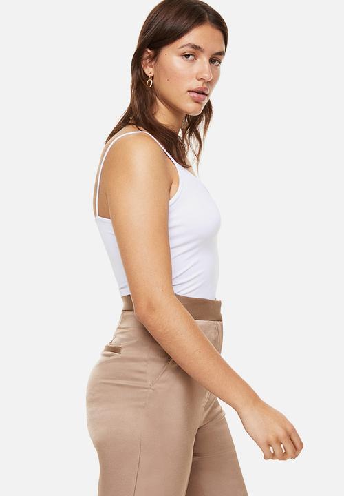 H&M - Strappy top - white
