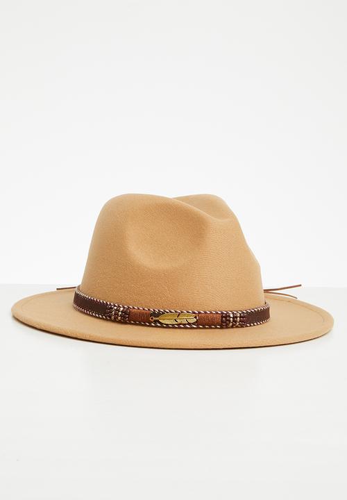 Superbalist - Kerri fedora hat - beige