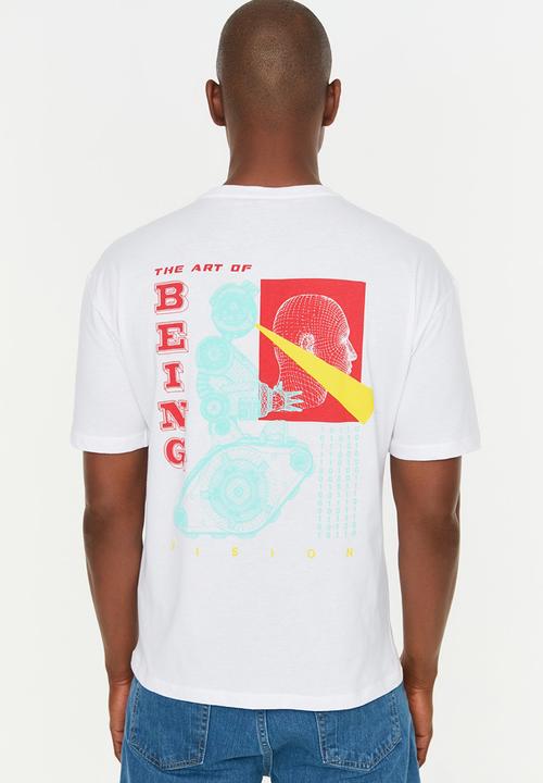 Trendyol - The art of being - white