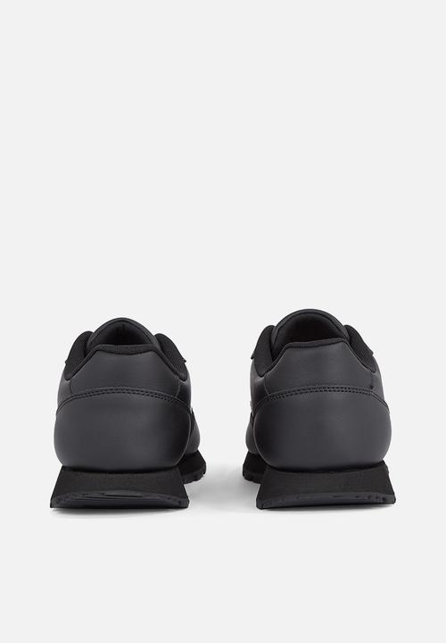 Tommy Hilfiger - Leather runner tjm ess - triple black